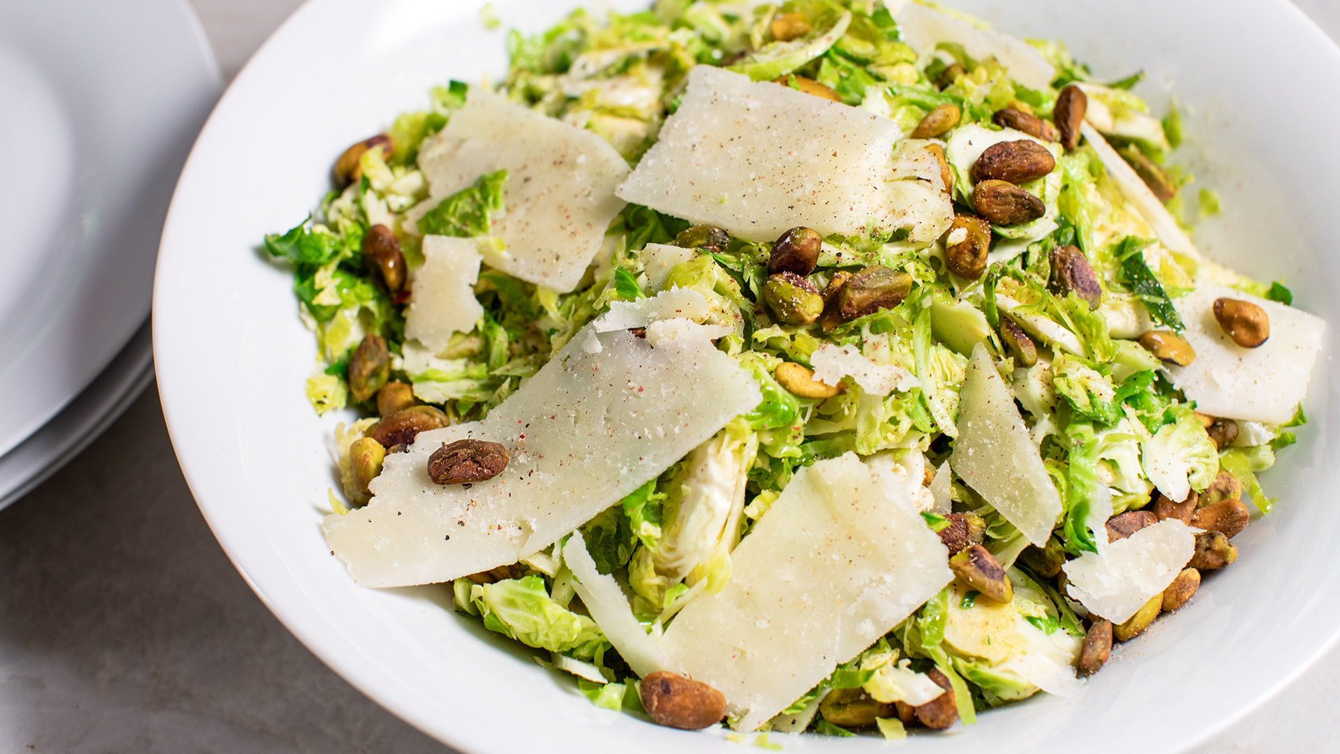 Pistachio Brussels Sprouts Salad