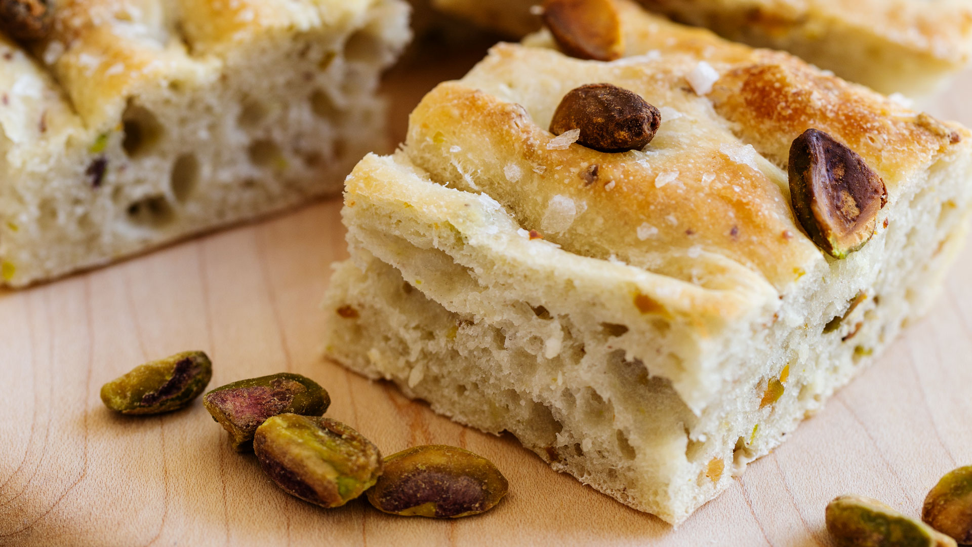 Pistachio Focaccia