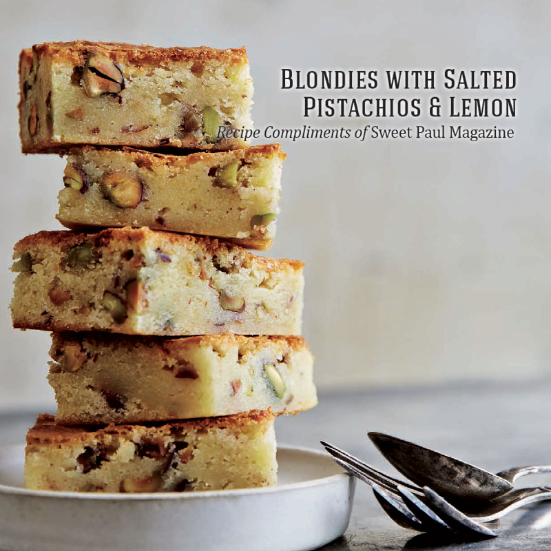 Holiday Recipes - Blondies
