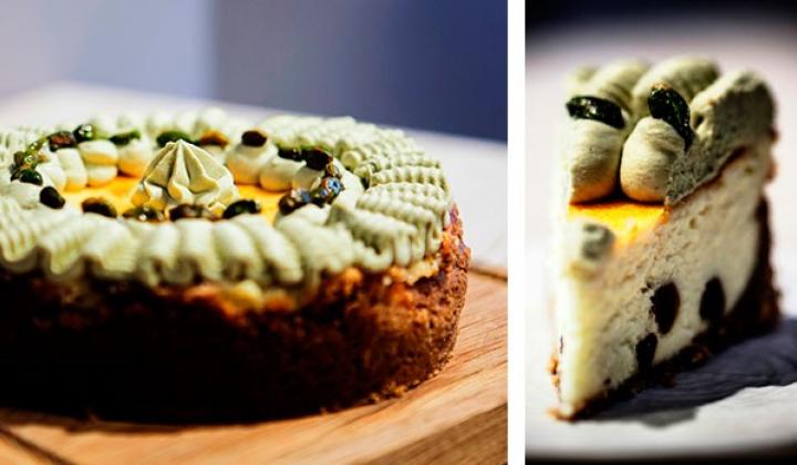 Cheese Cake with American Pistachios