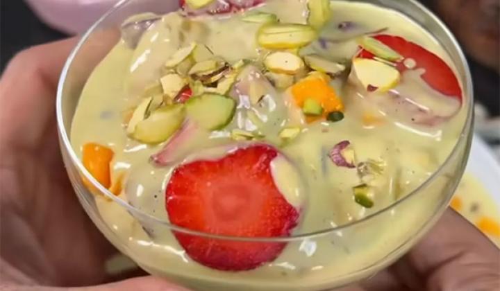No Cream Guilt-Free Fruit Cream
