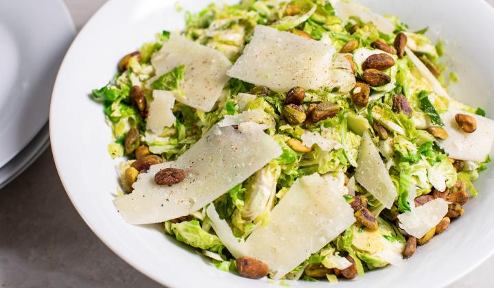 Pistachio Brussels Sprouts Salad