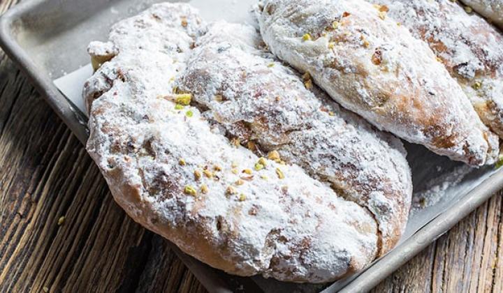Stollen with American Pistachios